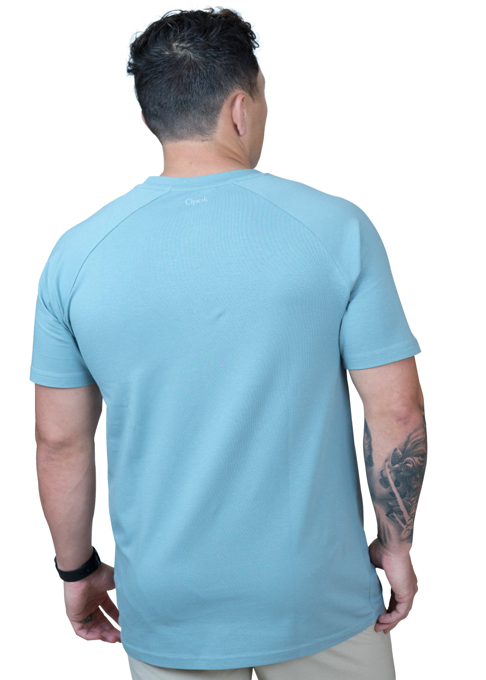 Men's Organic Performance T-shirt- Arctic - Opok