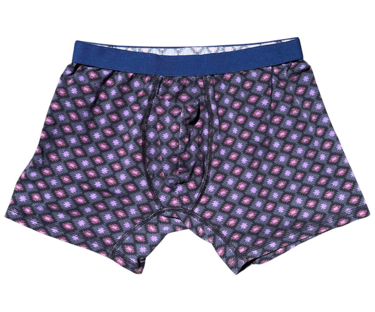 Men's Organic Boxer Brief: Native Print - Opok