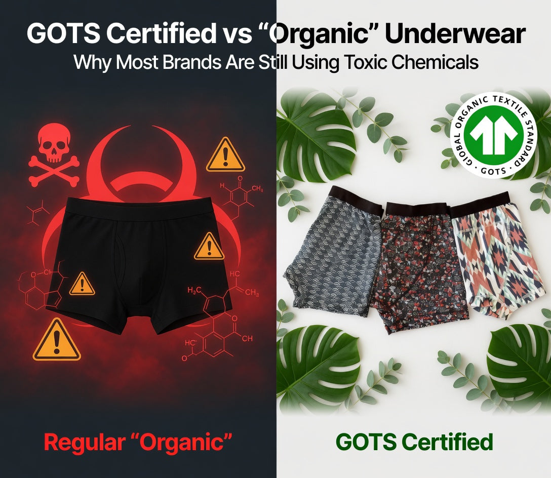 GOTS certified Organic Undewear