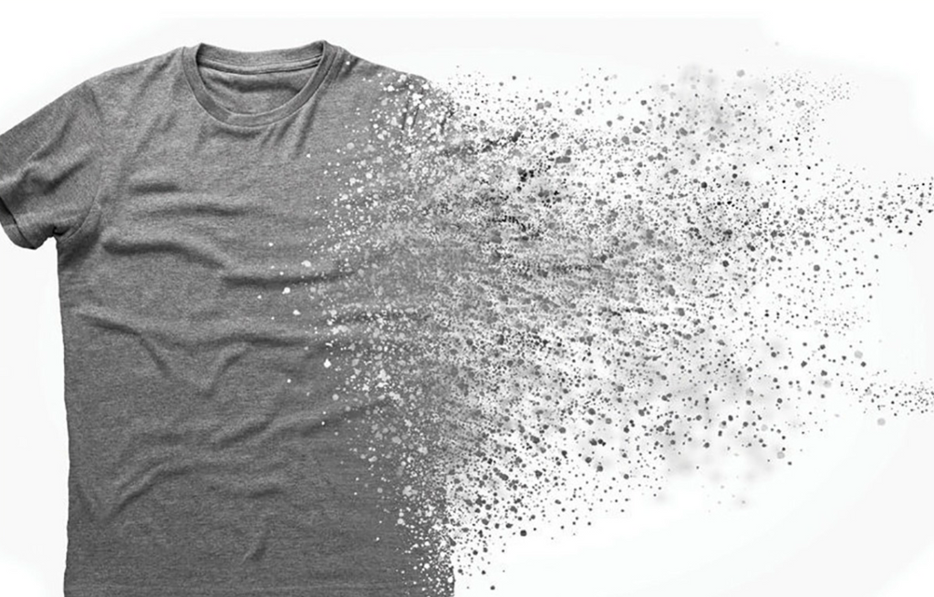 Studies show that wearing polyester releases more microplastics than w