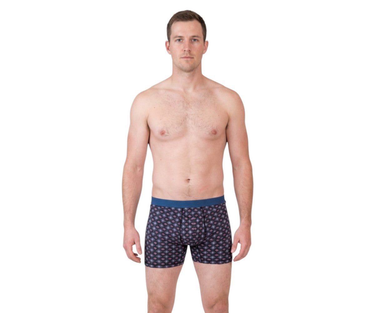 Men's Organic Boxer Brief: Native Print - Opok