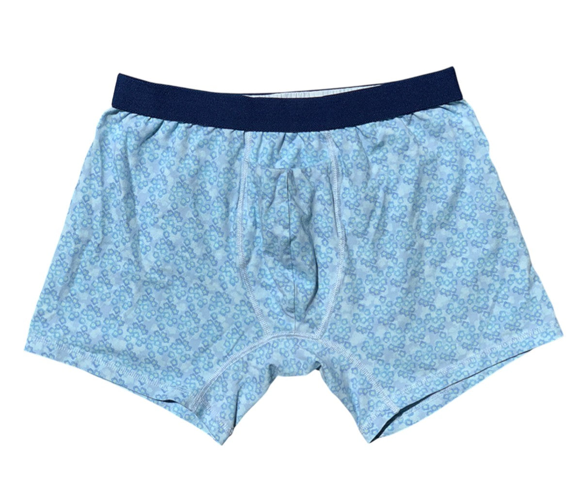 Men's Organic Boxer Brief: Floral Print - Opok