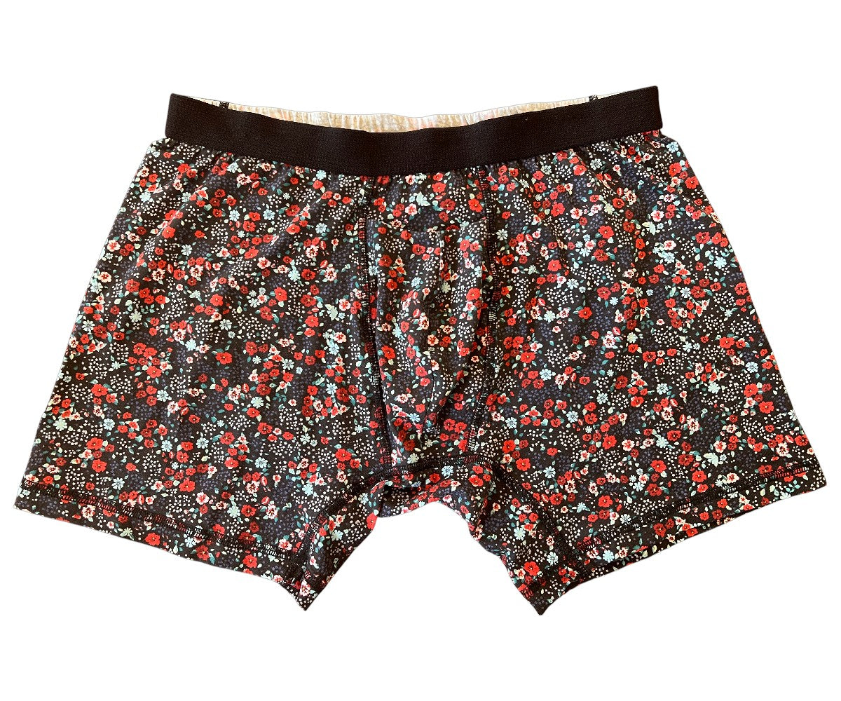 Men's Organic Boxer Brief: Roses - Opok