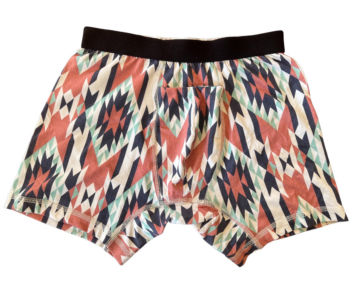 Men's Organic Boxer Brief: Tribal - Opok