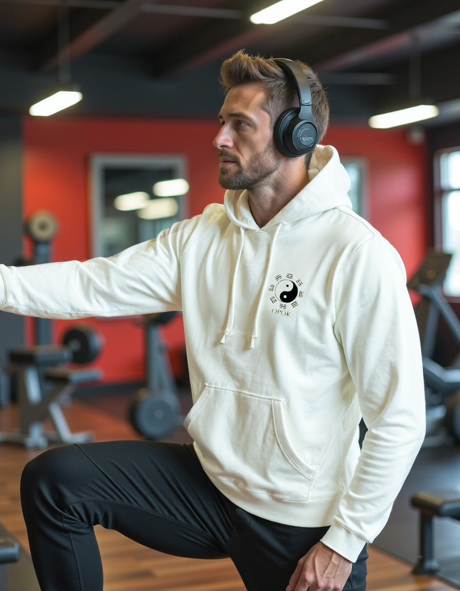 Men's Organic Hoodie- Ying-Yang - Opok