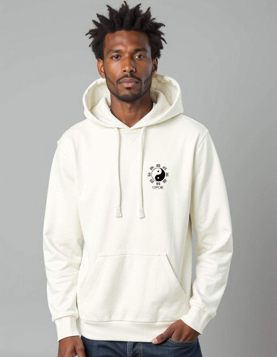 Men's Organic Hoodie- Ying-Yang - Opok