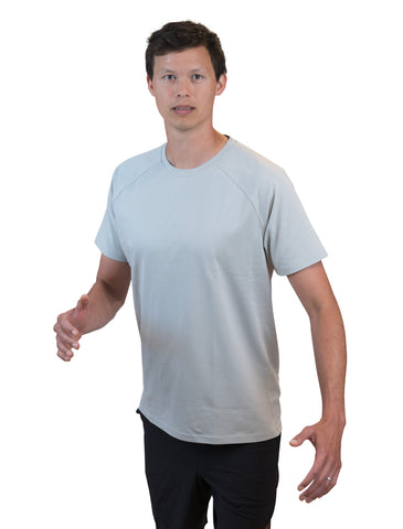 Men's Performance Tee- Sky Gray - Shirt